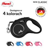 Flexi New CLASSIC 5 m Sort Hund Fleksibel hundesnor #4