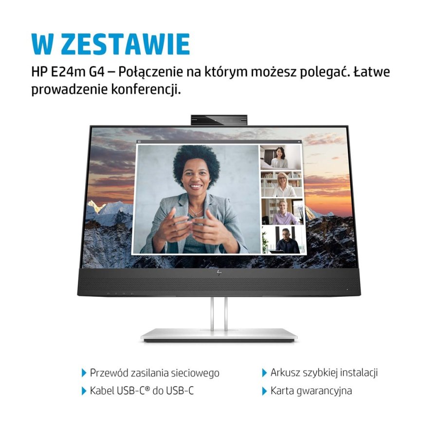 HP E24m G4 FHD USB-C Conferencing Monitor #4