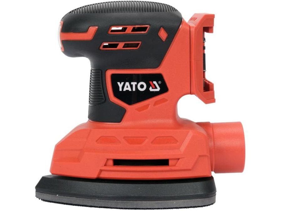 Yato YT-82755 transportabel slibemaskine Excentersliber 11000 rpm Sort, Orange #3