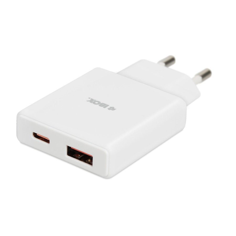 iBox ILUC43W oplader til mobil enhed Universel Hvid Vekselstrm Indendrs #1