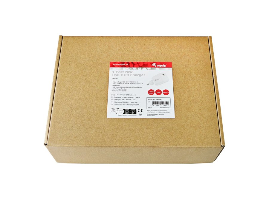 Equip 245530 oplader til mobil enhed Tablet, Smartphone Hvid Vekselstrm Indendrs #7