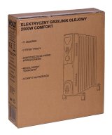 Elektrisk olievarmer 2500W Comfort 11 #13