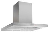 Skorstenshtte Akpo WK-4 Feniks Slim 90 INOX ECO Vgmonteret rustfrit stl #1
