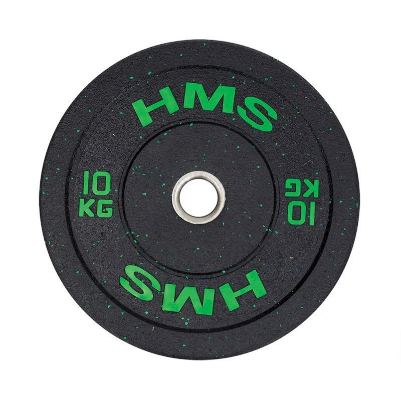 HMS Fitness HTBR10 1 stk Olympic Gummibelagt vgtskive #1