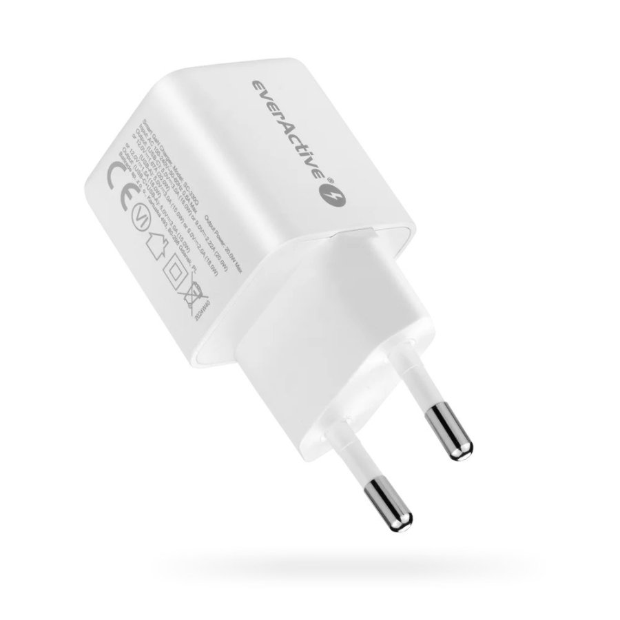 Charger 1 x USB, 1 x USB-C Quick Charge 3.0 20W white #5