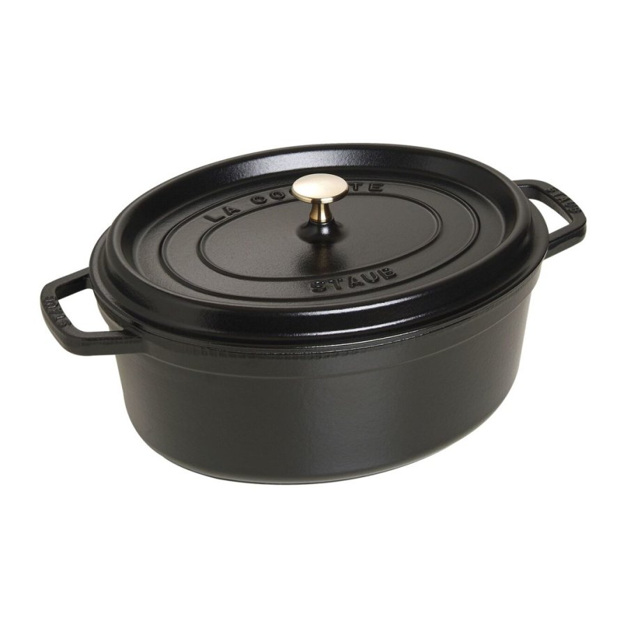ZWILLING STAUB LA COCOTTE 5,5 L Oval Stbejern Gryde bradepande #1