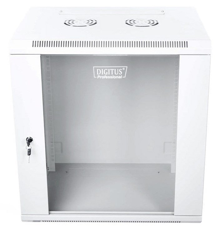 Digitus DN-W19 12U/450 stativ Vgmonteret stativ Gr #1