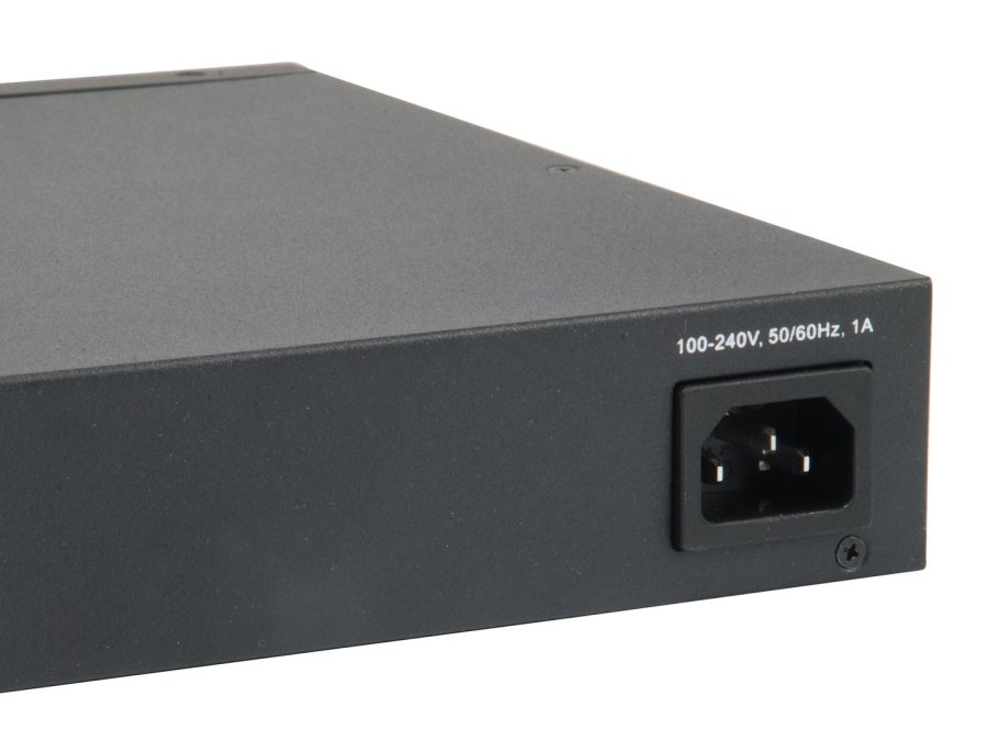 LevelOne GTL-2661 netv�rksswitch Administreret L2 Gigabit Ethernet (10/100/1000) Sort #6