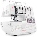 Overlock Singer 14T968 symaskine, elektrisk strm, hvid #3