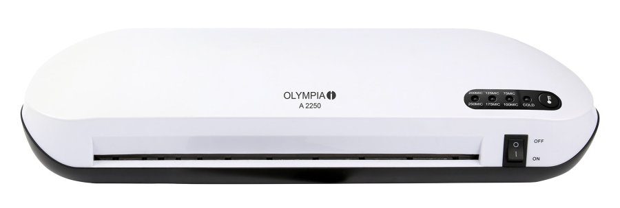 Olympia A 2250 350 mm/min Sort, Hvid #3