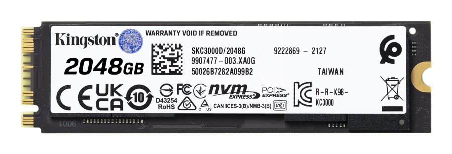 Kingston Technology 2048G KC3000 M.2 2280 NVMe SSD #9