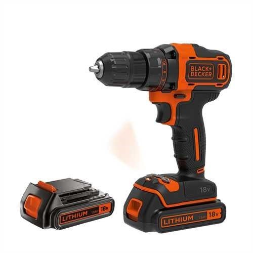 Black & Decker BDCDD186KB bor Nglefri Sort, Orange #3