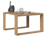 MODERN MINI bord 67x67x40 cm Hndvrker egetr #2