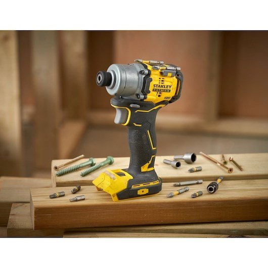 Stanley FATMAX SFMCF830B-XJ elektrisk skruetrkker & slagbor 3200 rpm Sort, Gul #13