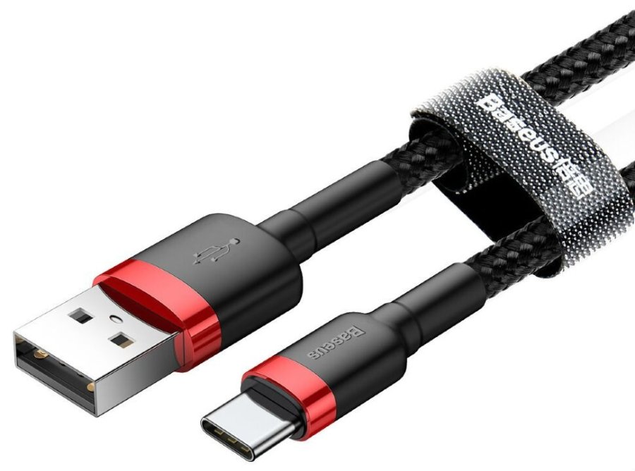 Baseus Cafule USB-kabel 2 m USB A USB C Sort, R�d #5