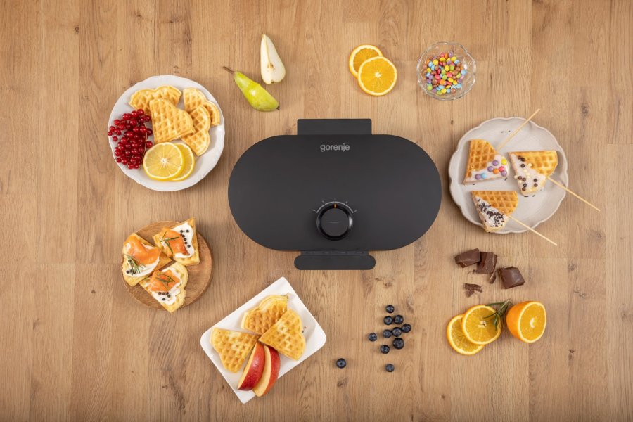 Vaffeljern GORENJE WM1200B sort, 1200 W #6