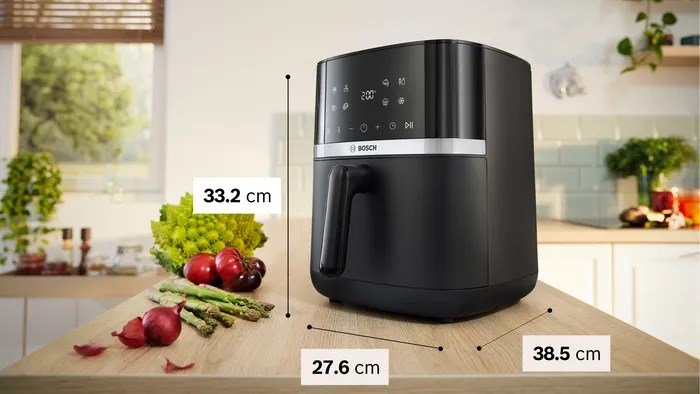 Bosch Serie 4 MAF462B0 frituregryde Enkelt 6,1 L Enkeltst�ende 2050 W Varmluftsteger Sort #6