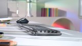 Logitech 920-010748 tastatur Kontor RF trdls + Bluetooth QWERTZ Tysk Grafit, Gr #8