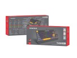 GENESIS Thor 230 TKL tastatur Spil USB + RF Wireless + Bluetooth QWERTY Sort, Gr, Orange #9