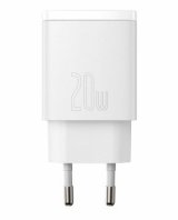 Baseus CCXJ-B02 oplader til mobil enhed Universel Hvid Vekselstrm Hurtig opladning Indendrs #2