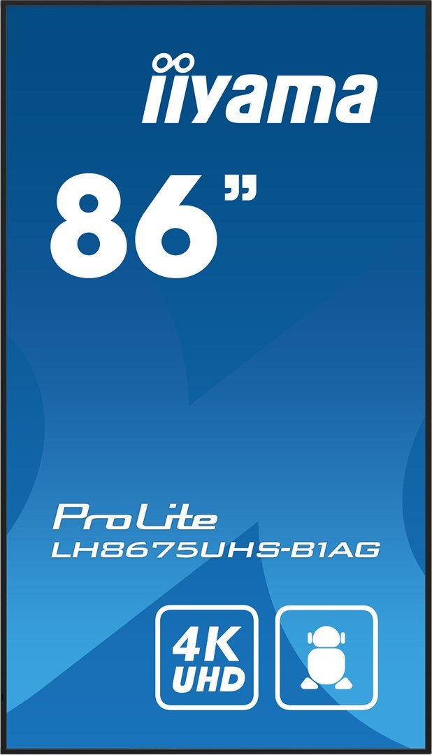 iiyama LH8675UHS-B1AG skilte display Digital fladpaneldisplay 2,17 m (85.6