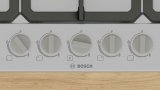 Bosch Serie 4 PGQ7B5K90 kogeplade Rustfrit stl Indbygget 75 cm Gaskomfur 5 zone(s) #2