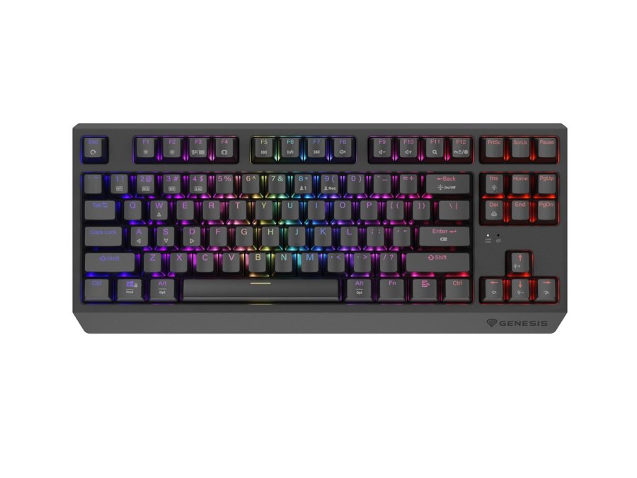 GENESIS Thor 230 TKL tastatur Spil USB + RF Wireless + Bluetooth QWERTY Sort #3