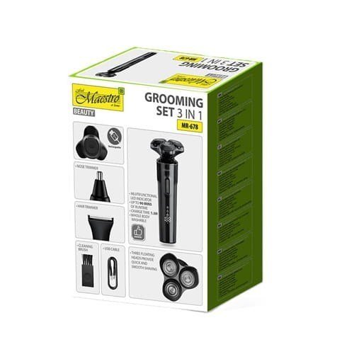 MAESTRO MR-678 3-i-1 USB-barberst #7