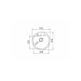 Vask PYRAMIS MIDO fi51 1B kulstof #7