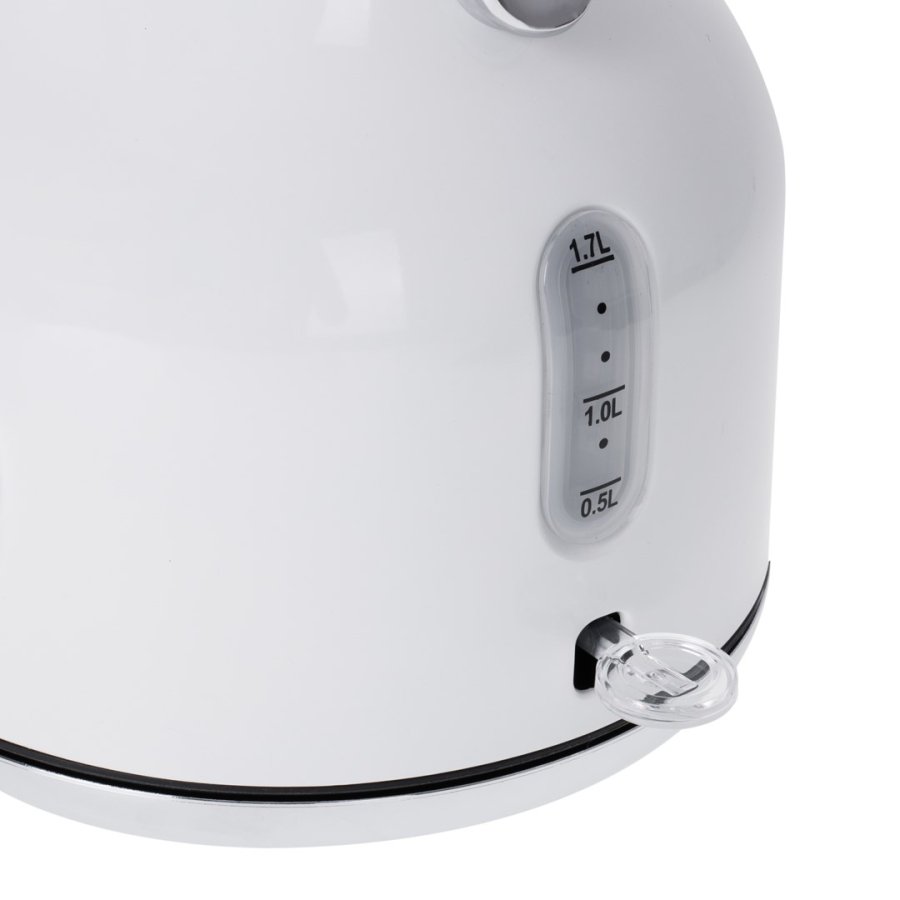 Adler AD 1346 elkedel 1,7 L 2200 W Metallic, Hvid #7