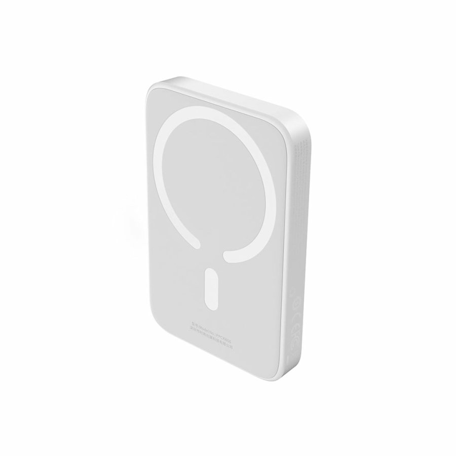 Baseus P10059002223-00 powerbank 6000 mAh Tr�dl�s opladning Hvid #1