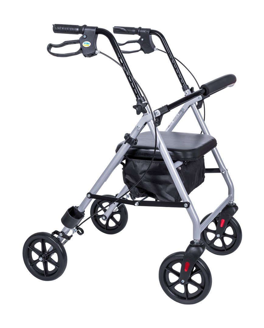 Aluminiumsstativ med fire hjul #1