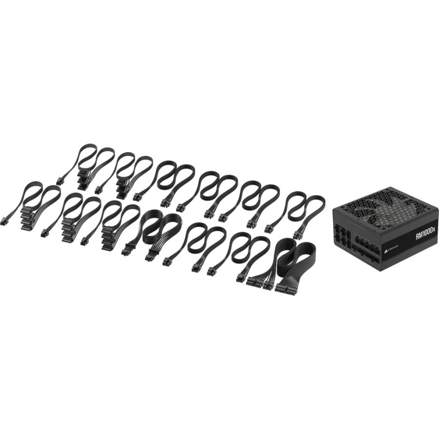Corsair RMx Series RM1000x enhed til str�mforsyning 1000 W 24-pin ATX ATX Sort #3