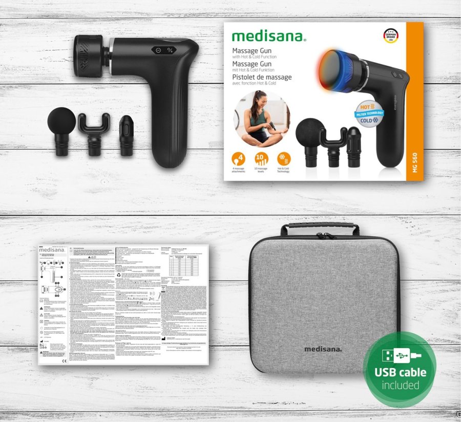 Medisana MG 560 varm og kold pistolmassageapparat #5