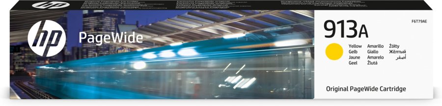 HP Original 913A PageWide-patron, gul #1