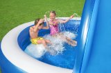 Oppustelig Pool til Brn Bestway Multifarvet 241 x 241 x 140 cm #24