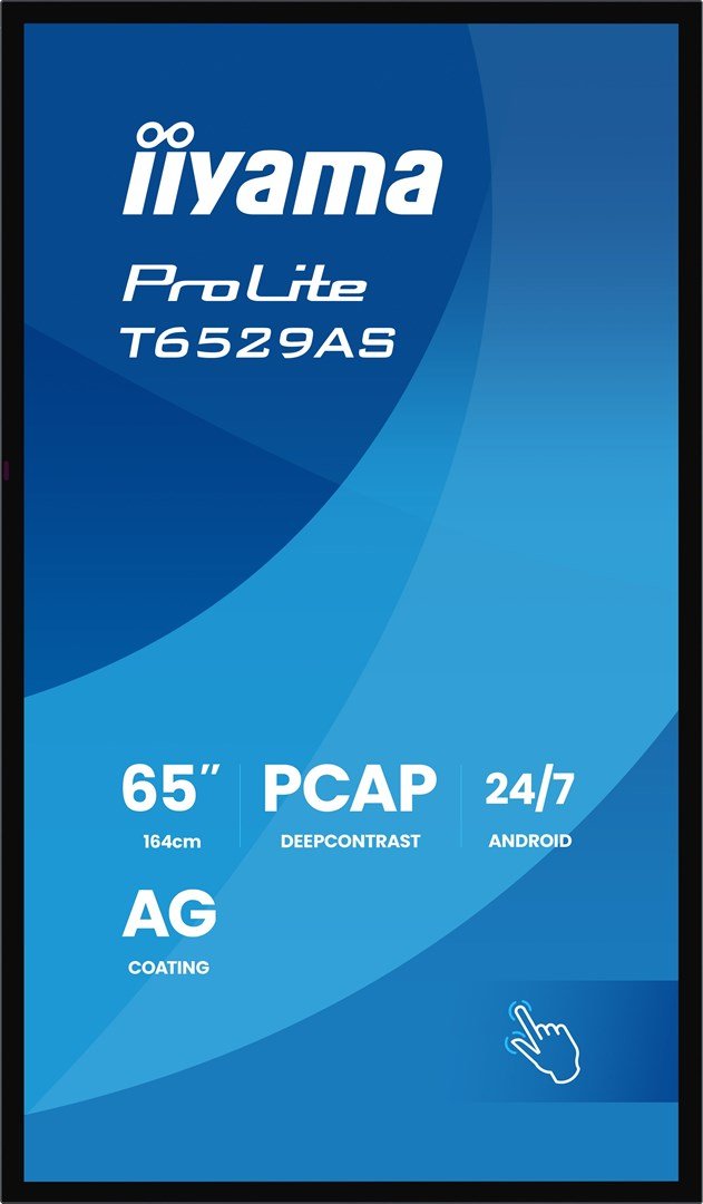 iiyama T6529AS-B1AG computerskrm 163,8 cm (64.5