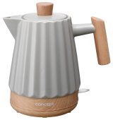 Concept RK0091 Keramisk elkedel 1,5 l Lysegr #1