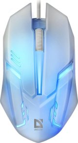 DEFENDER CYBERMUS MB-560L HVID 7 FARVER BAGGRUNDSBELYSNING #1