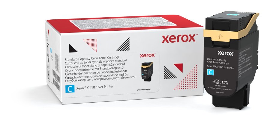 Xerox C410 / VersaLink C415 cyan tonerpatron med standardkapacitet (2.000 sider) #1