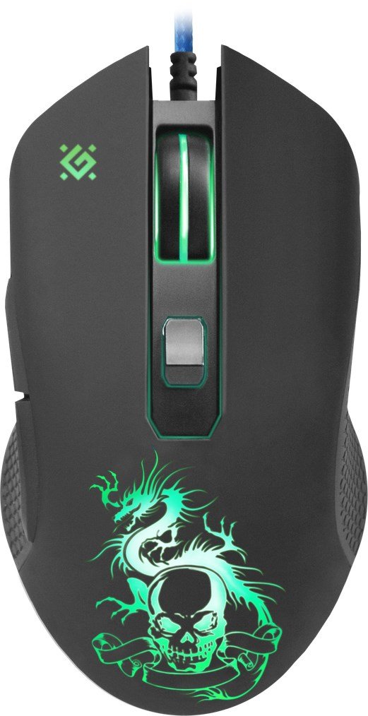 Gaming-mus Defender GM-090L Sort 3200 DPI #16