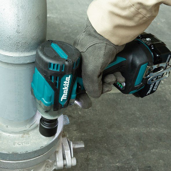 Makita DTW300RTJ elektrisk skruetrkker & slagbor 3200 rpm Sort, Bl #2