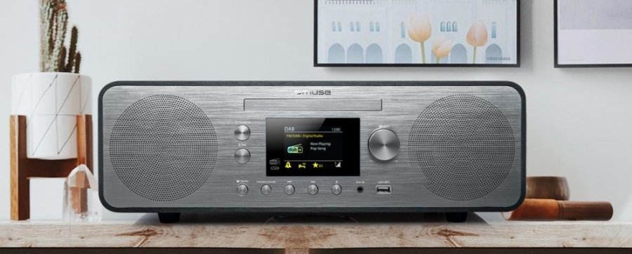 Muse M-885 DBT 80 W DAB, FM Sort MP3-afspilning #7
