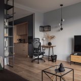 Activejet T5 ergonomisk kontorstol sort #2