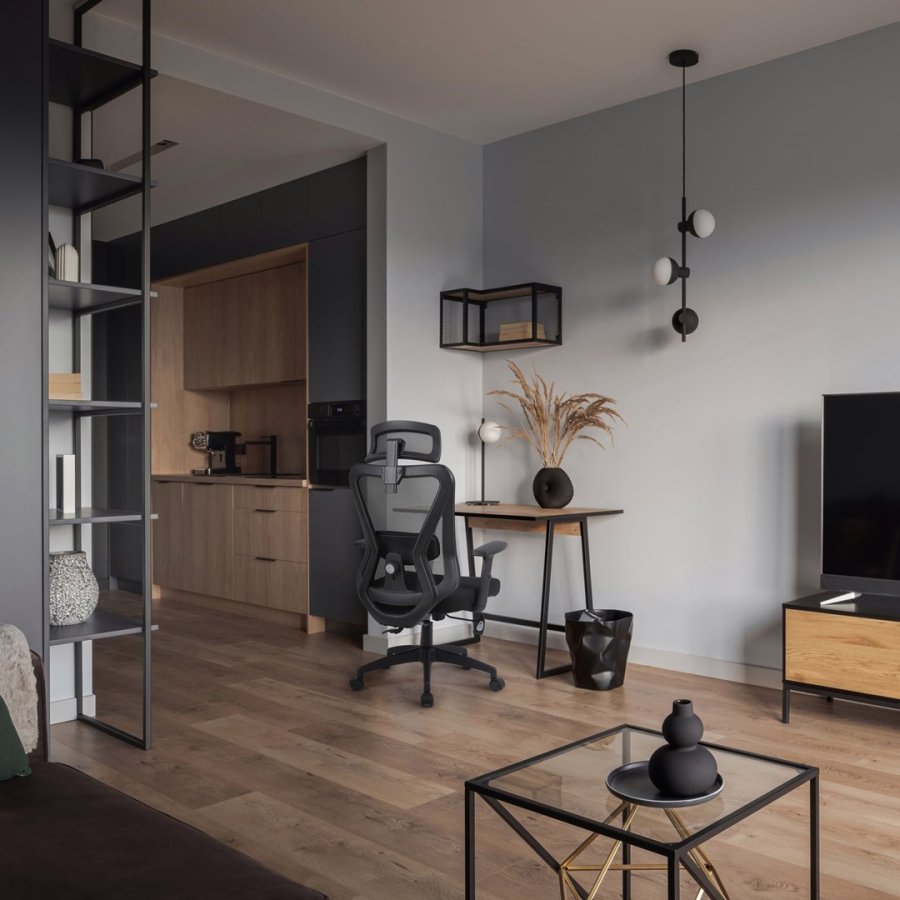 Activejet T5 ergonomisk kontorstol sort #2