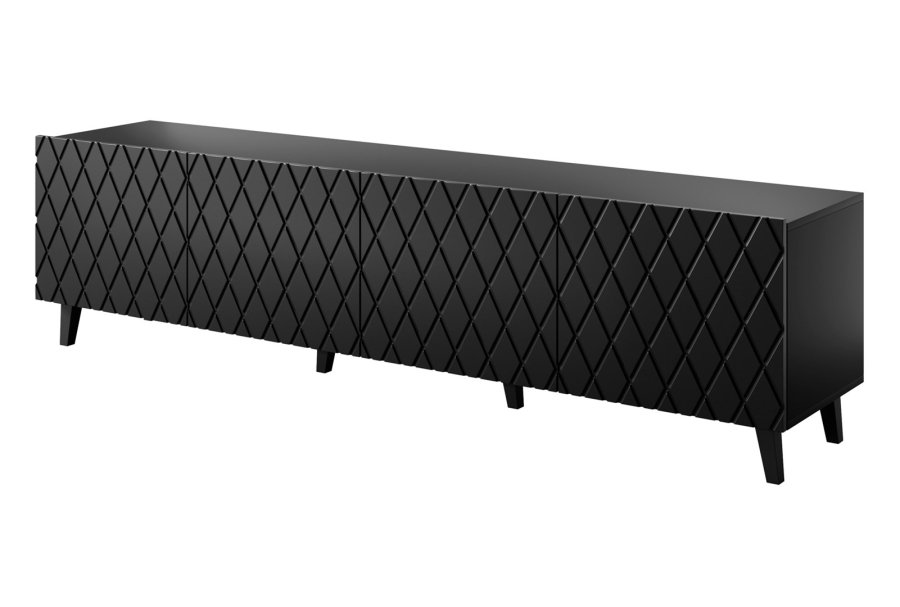 RTV-skab ASTI 200x42x52 mat sort #1