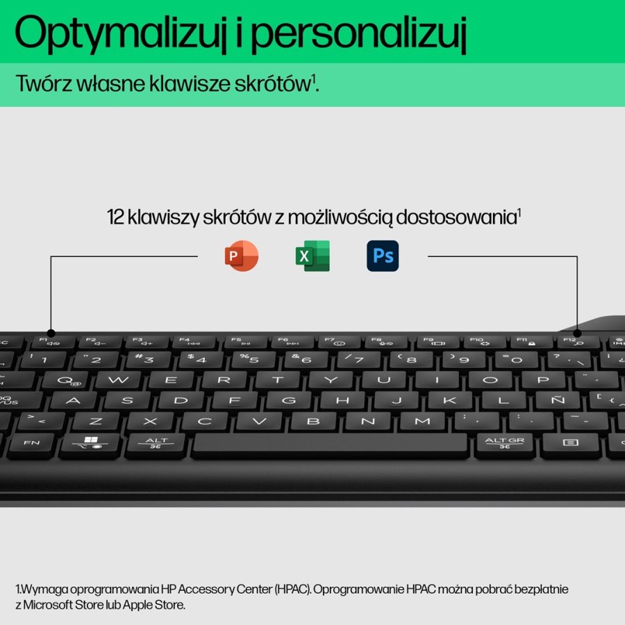 HP 460 Bluetooth-tastatur til flere enheder #3