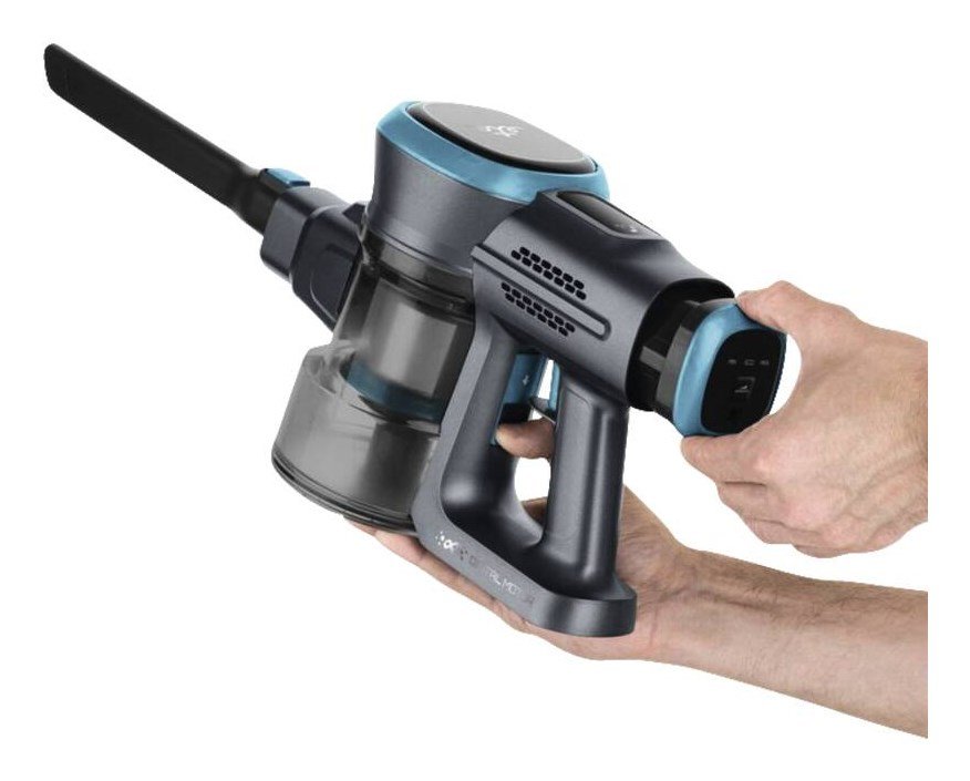 Eta Fenix 2-i-1 stangst�vsuger Batteri Dry HEPA Posel�s 0,6 L Bl�, Gr� #4