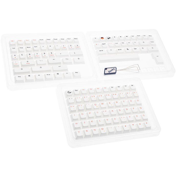 Ducky Outlaw 65 tastatur Universel USB Slv #9