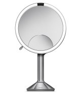 simplehuman ST3024 makeup spejl Fritst�ende Rund B�rstet st�l #1